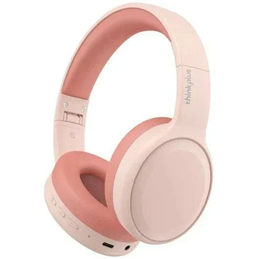 CASQUE BLUETOOTH LENOVO TH30 avec coussinets rembourrés et commandes intuitives, idéal pour télétravail et loisirs. Micro intégré pour appels clairs.