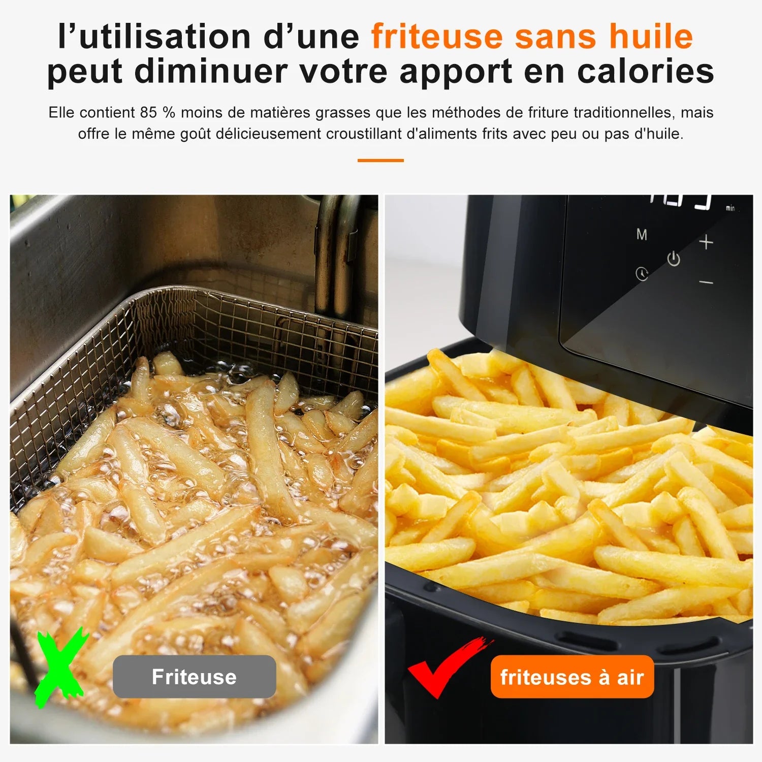 FRITEUSE A AIR CHAUD