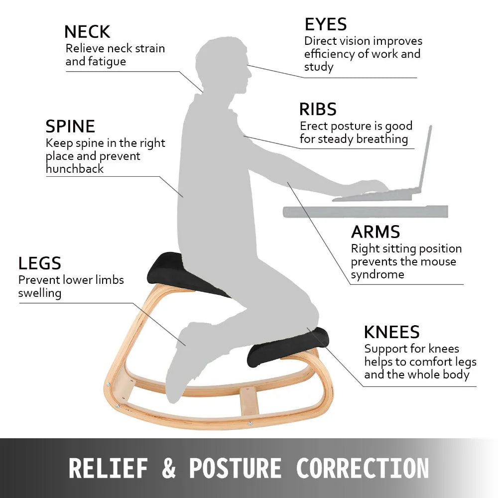 Siège assis genoux EASYBACK : Devis sur Techni-Contact - Chaise ergonomique