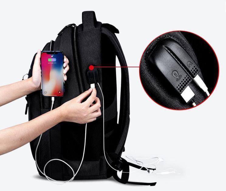 Sac dos avec port USB et prise casque Restez connect en