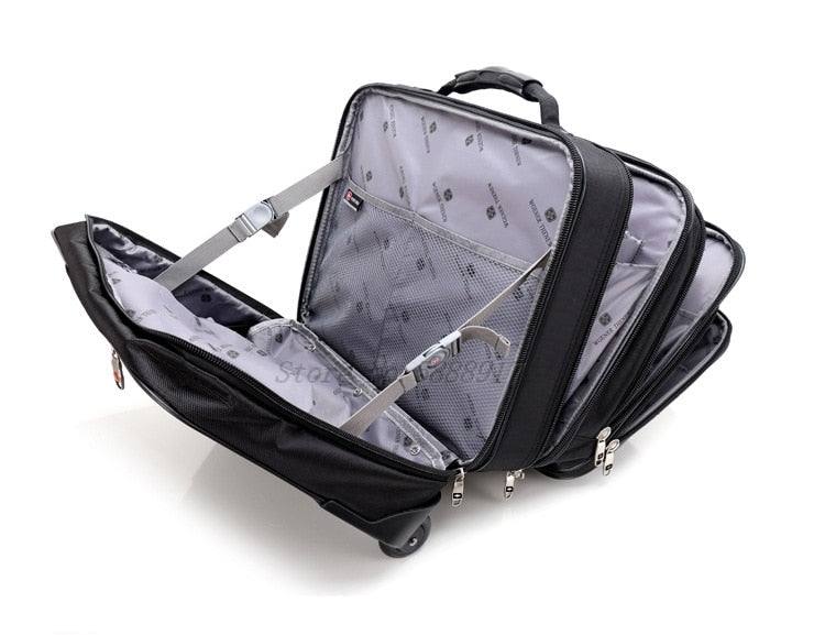 Valise trolley porte documents roulettes Nombreux